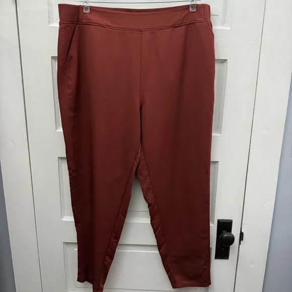 32 Degrees Cool Rust Joggers XXL Stretch Athleisure Lounge Pants - Picture 1 of 9